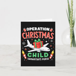 Operation Weihnachtskind Funny Family Matching Xm Karte