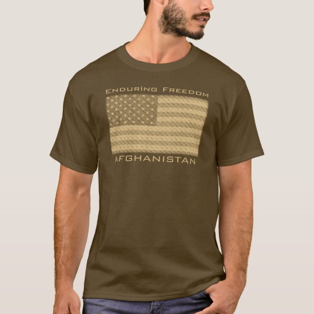 Operations-aushaltene Freiheit - Afghanistan T-Shirt (Vorderseite)