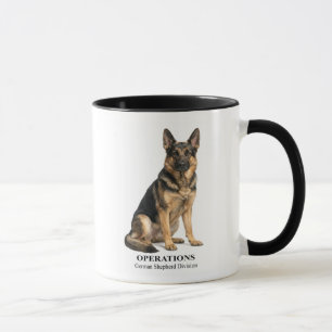 Operations Deutscher Schäferhund Tasse