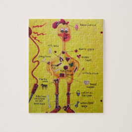 Operations-Gummi-Huhn Puzzle