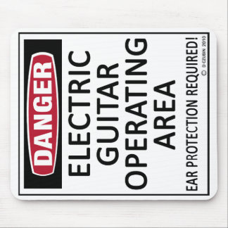Operationsfläche Elektrische Gitarre Mousepad