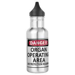 Operationsgebiet Edelstahlflasche