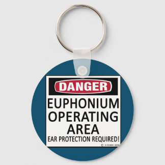 Operationsgebiet Euphonium Schlüsselanhänger