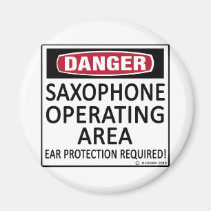 Operationsgebiet Saxophon Magnet