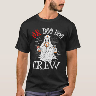 Operationssaal Nurse Boo Crew Vintag Halloween ODE T-Shirt