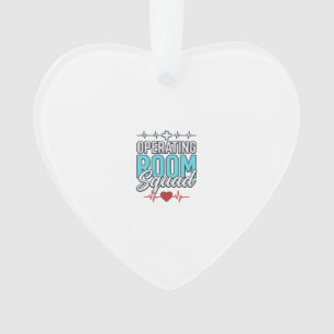 Operationssaal-Team Chirurgieteam-Shirt-Design_1 Ornament