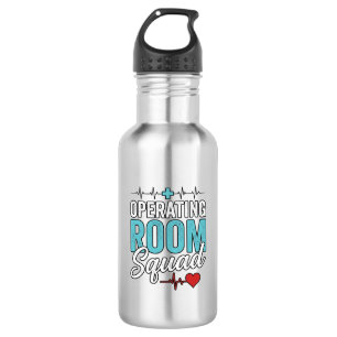 Operationssaal-Team Chirurgische Krankenschwester  Edelstahlflasche