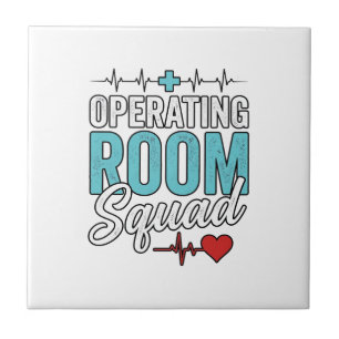 Operationssaal-Team Chirurgische Krankenschwester  Fliese