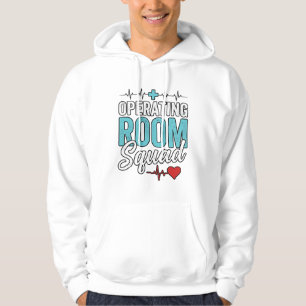 Operationssaal-Team Chirurgische Krankenschwester- Hoodie