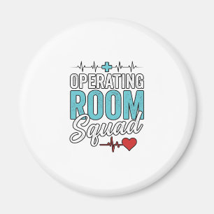 Operationssaal-Team Chirurgische Krankenschwester- Magnet