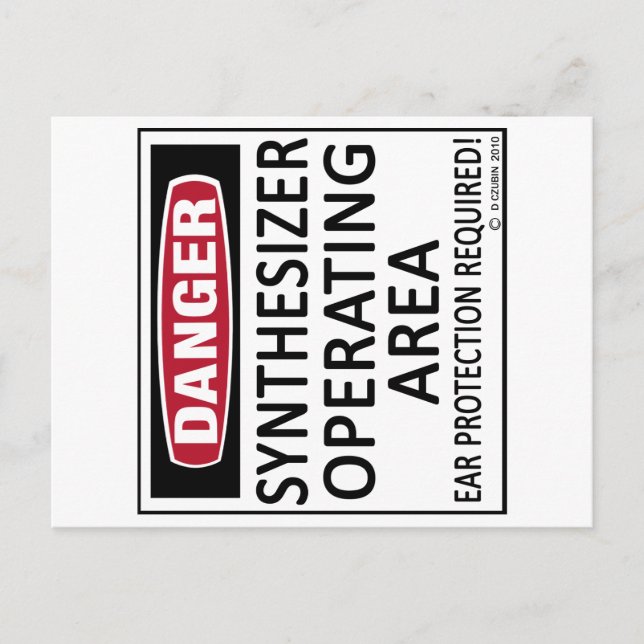 Operationssynthesizer Postkarte (Vorderseite)