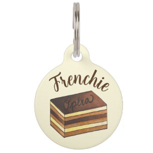 Operatorteig-Gebäck Französische Patisserie Essen Haustiermarke