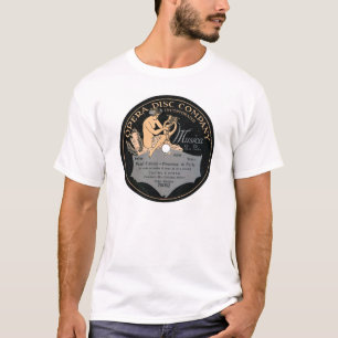 Opern-Disc-Aufzeichnungs-Aufkleber-Shirt T-Shirt