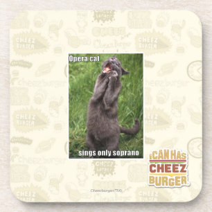 Opern-Katze Untersetzer