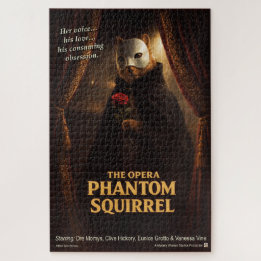 Opern-Phantom-Eichhörnchen-Parodie Puzzle