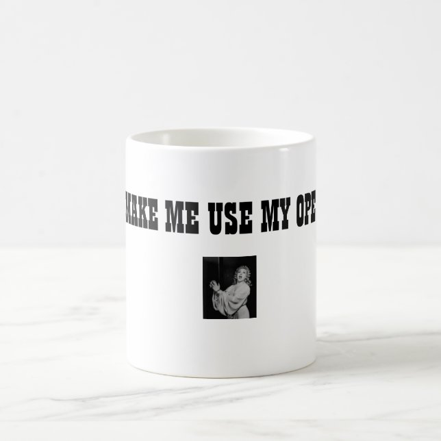 Opern-Stimme Kaffeetasse (Mittel)
