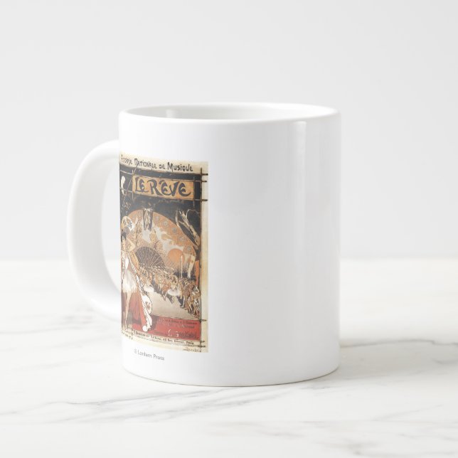 Opernhaus Le Reve Ballet Jumbo-Tasse (Vorderseite Links)