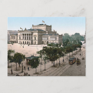 Opernhaus, Opernhaus, Leipzig, Deutschland Postkarte