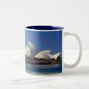 Opernhaus-Reise Sydneys Australien Zweifarbige Tasse