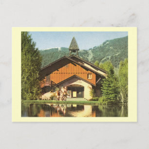 Opernhaus, Sun Valley, Idaho Vintag Postkarte