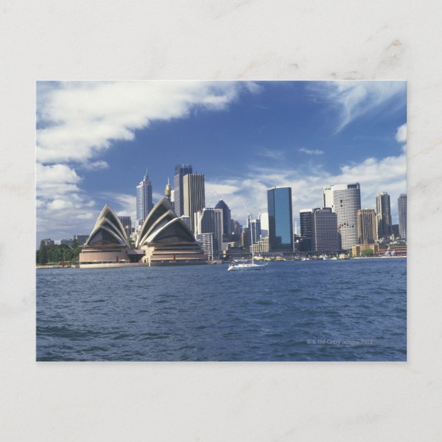 Opernhaus Sydney, Australien Postkarte (Vorderseite)