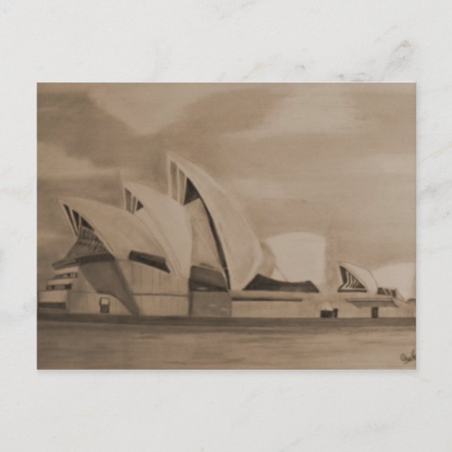 Opernhaus Sydney Postkarte (Vorderseite)