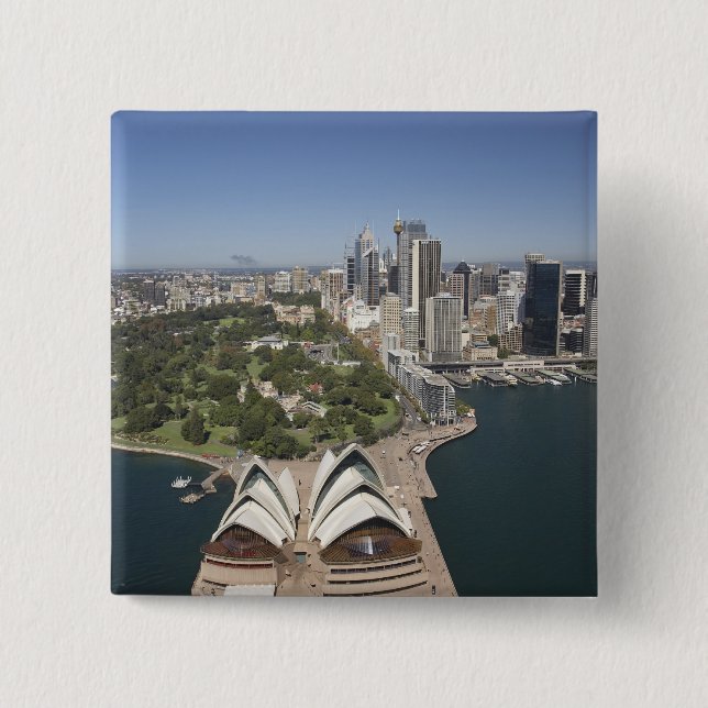 Opernhaus Sydney, Royal Botanic Gardens, CBD Button (Vorderseite)