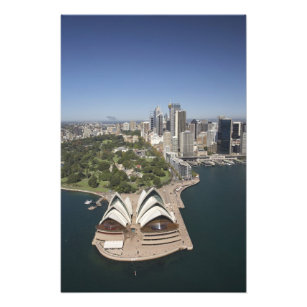 Opernhaus Sydney, Royal Botanic Gardens, CBD Fotodruck