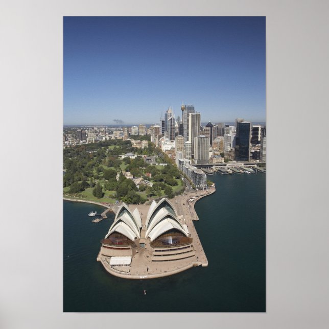 Opernhaus Sydney, Royal Botanic Gardens, CBD Poster (Vorne)