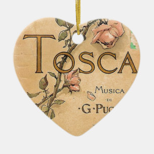 Opernkunst Keramikornament