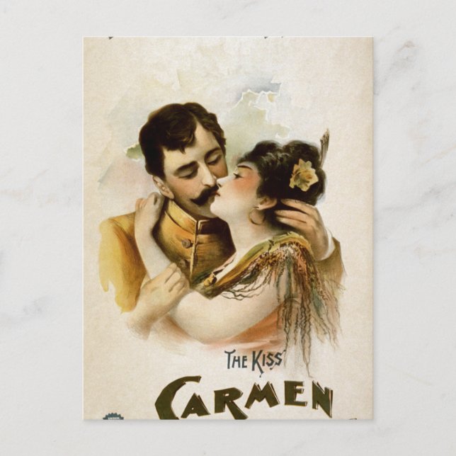 Opernkunst Postkarte (Vorderseite)