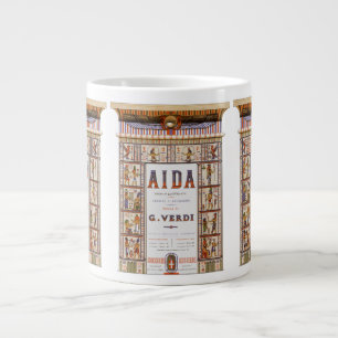 Opernmusik im Vintage-Stil, Ägyptische Aida von Ve Jumbo-Tasse