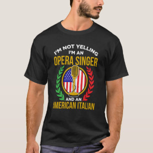 Opernsänger für Opern Vokalist Tenorsänger Musik T-Shirt