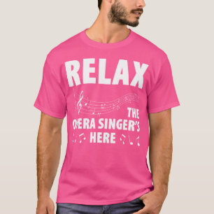 Opernsänger für Opern Vokalist Tenorsänger Musik T-Shirt