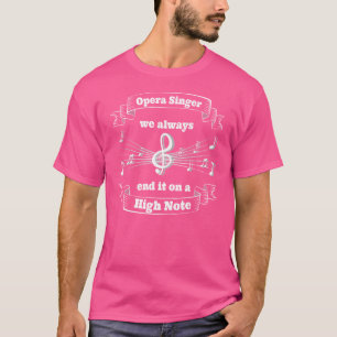 Opernsänger im Chor oder Theater T-Shirt
