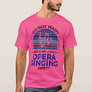 Opernsängerin Funny Music Voice Voice Quote Grap T-Shirt