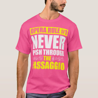Opernsängerin für Opernbegeisterte Tenor Singe T-Shirt