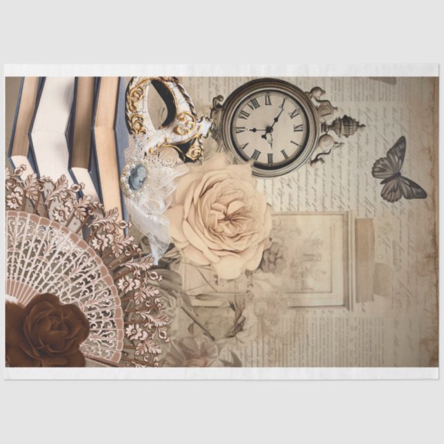 Opernverkleidungspapier Seidenpapier (Vorderseite)