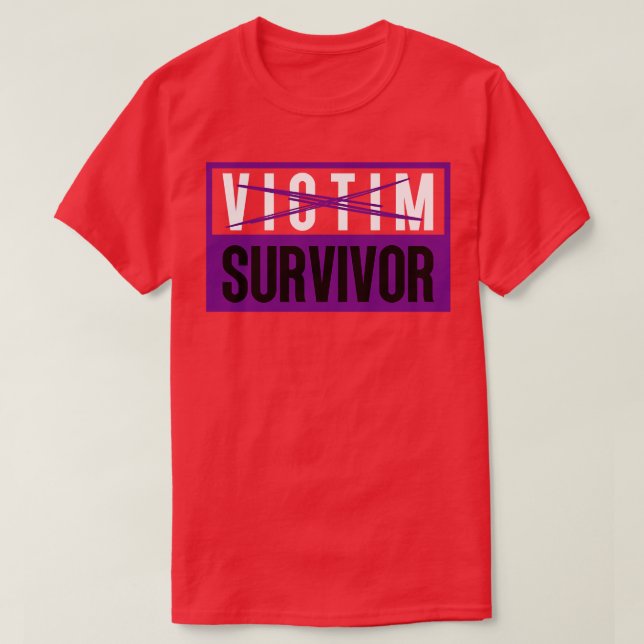 Opfer bei Survivor 24 T-Shirt (Design vorne)