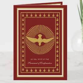 Opfer des religiösen Gebets Feiertagskarte