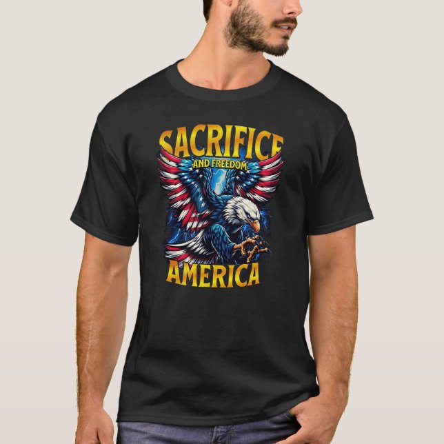 Opfer und Freiheit T-Shirt (Vorderseite)