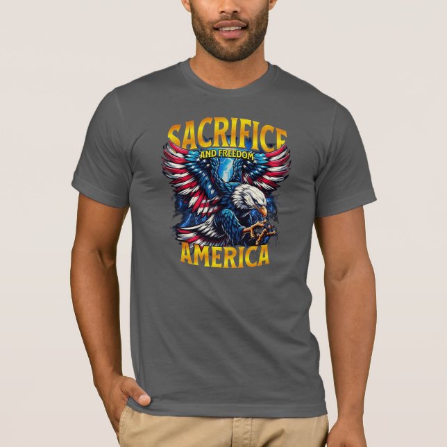 Opfer und Freiheit T-Shirt (Vorderseite)