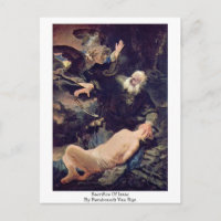 Opfer von Isaac durch Rembrandt Van Rijn