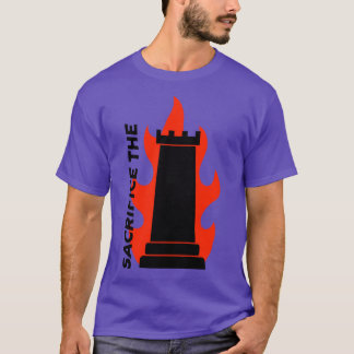 Opfere den Turm weiß T-Shirt
