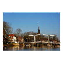 Ophaalbrug in Nederland.