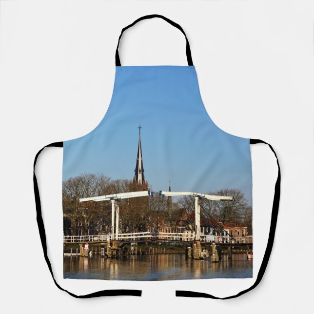 Ophaalbrug in Nederland. Schürze (Vorderseite)
