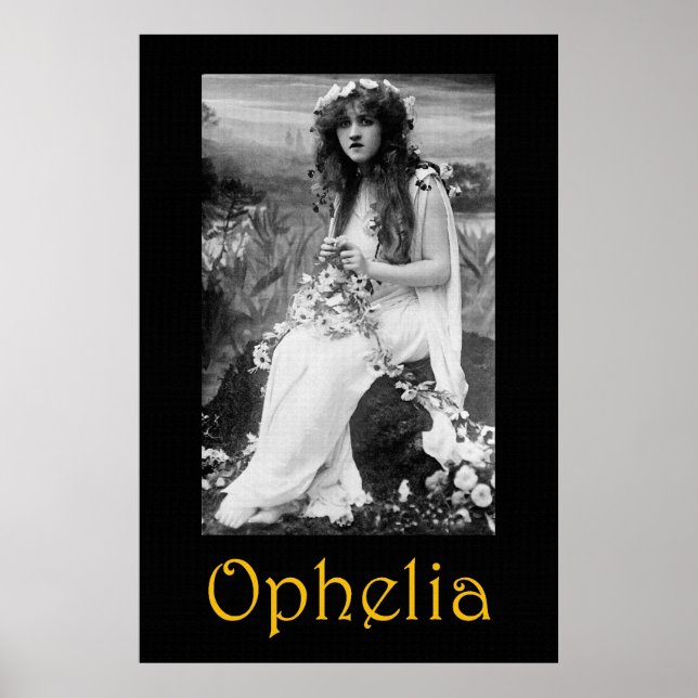 Ophelia 36 x 24 Poster (Vorne)