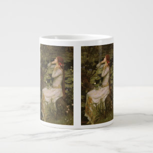 Ophelia am Teich von John William Waterhouse Jumbo-Tasse
