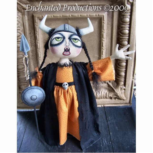 Ophelia das Opern-Sänger-Foto-Skulptur-Button Freistehende Fotoskulptur (Vorne)