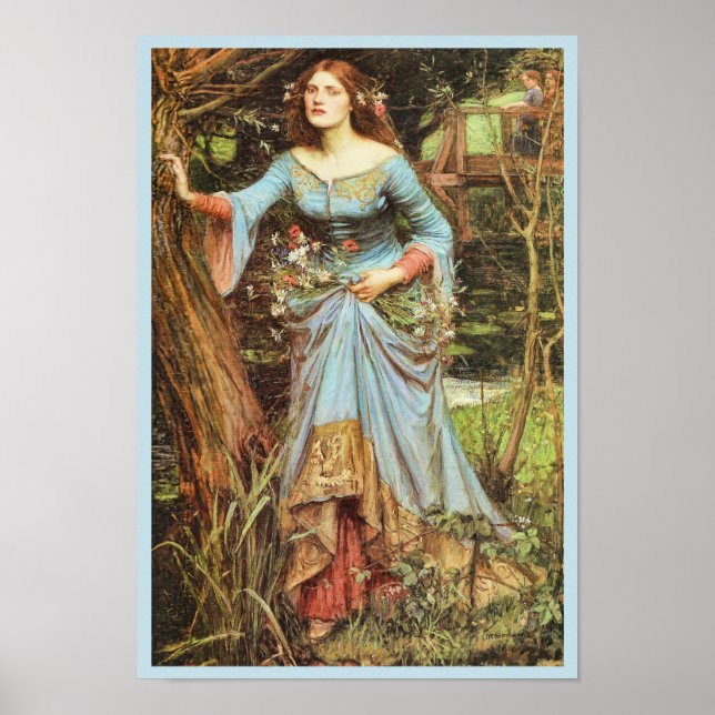 Ophelia Fine Art Poster (Vorne)